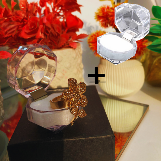 Champion Flower Ring With Adjustable Size | Zeestify Store